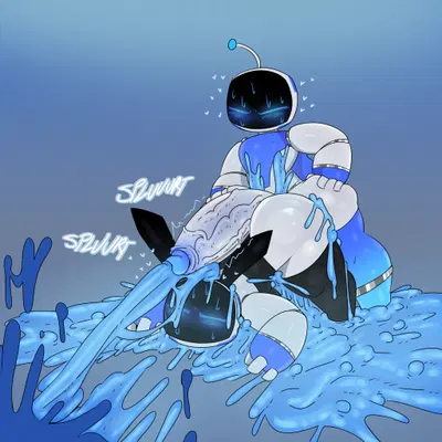 astro (astro bot) (astro bot (series), sony corporation) created by slinkmayker