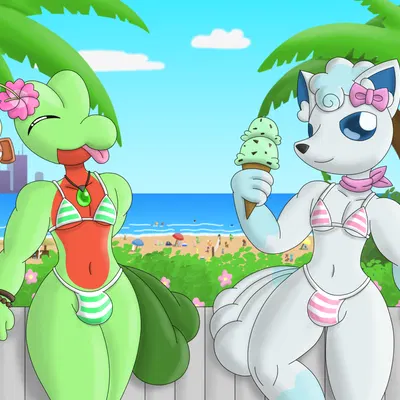 aurora ledekova, blaze ignatius, fan character (nintendo, pokemon) created by ninjatreecko