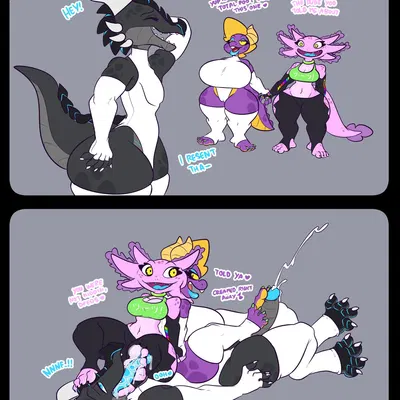 axy (haiku oezu), dragon dip, xero (captainscales) (mythology) created by haiku oezu