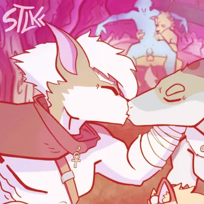 background character, fan character created by stlkr