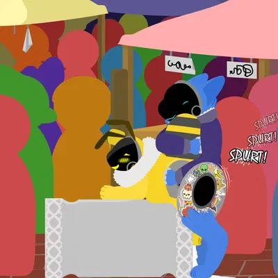 background character, honeypot (tf2 demo 2004), stickerboard (tf2 demo 2004) created by tf2 demo 2004