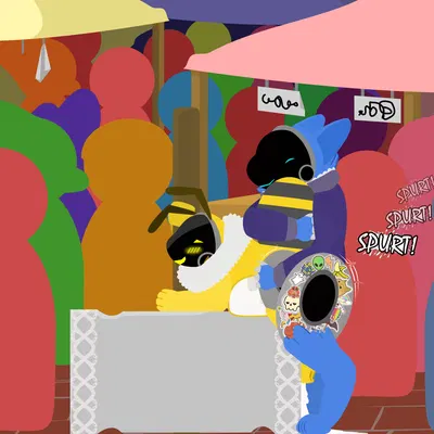 background character, honeypot (tf2 demo 2004), stickerboard (tf2 demo 2004) created by tf2 demo 2004