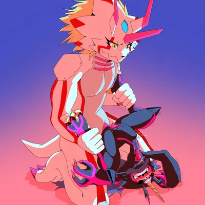 bandai namco, digimon created by b00b00keys