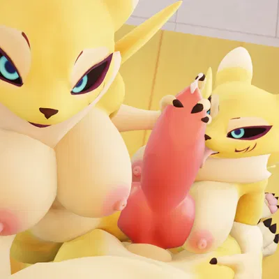 bandai namco, digimon created by lexidoll