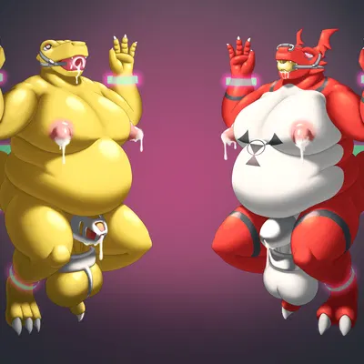 bandai namco, digimon created by redremy7