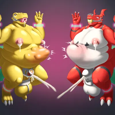 bandai namco, digimon created by redremy7