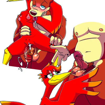 banjo (banjo-kazooie), kazooie (banjo-kazooie, rareware) created by bigzbl00dgear