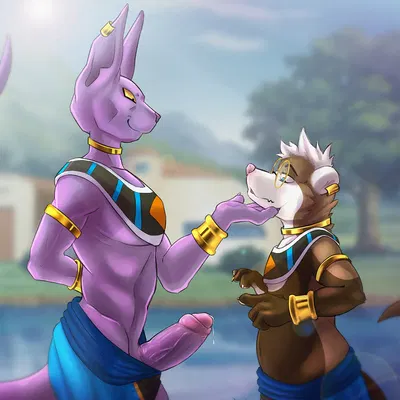 beerus, tre (dragon ball, dragon ball super) created by milligram smile