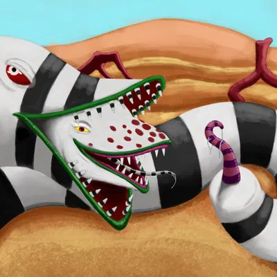 beetlejuice, european mythology created by worldeaterart