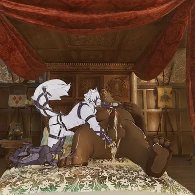 ben bigger, von lycaon (mihoyo, zenless zone zero) created by not3badgers