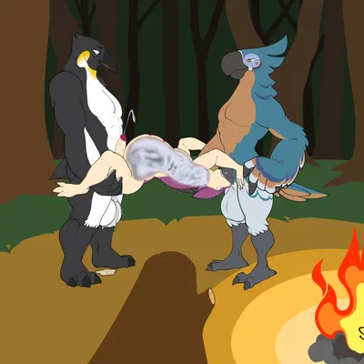 ben the penguin, kass (tloz) (breath of the wild, nintendo) created by impsassy