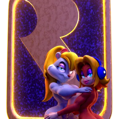 berri, candy kong (conker's bad fur day, donkey kong (series)) created by tahlian