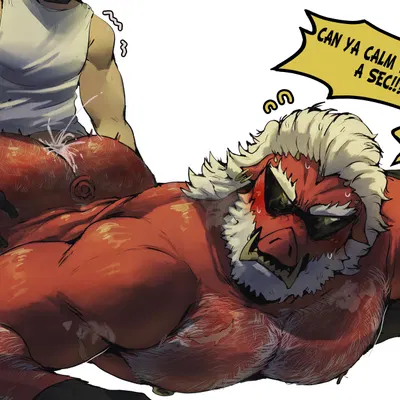 big daddy (zenless zone zero) (mihoyo, zenless zone zero) created by makota toh