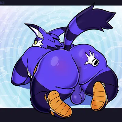 big the cat (sega, sonic the hedgehog (series)) created by bitebox64