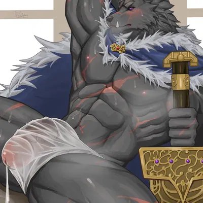 blaidd (elden ring) (elden ring, fromsoftware) created by dustookami