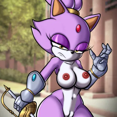 blaze the cat, sir percival (sonic and the black knight) (sega, sonic and the black knight) created by monsterart