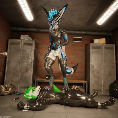 blitzkriegotter, dragonplayer (character) created by dragonplayer