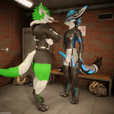 blitzkriegotter, dragonplayer (character) created by dragonplayer