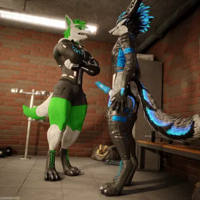 blitzkriegotter, dragonplayer (character) created by dragonplayer