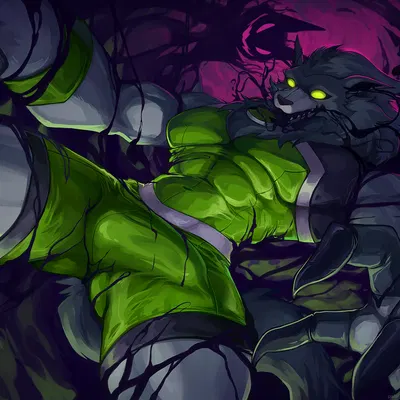 blitzwolfer (ben 10, cartoon network) created by nurinaki