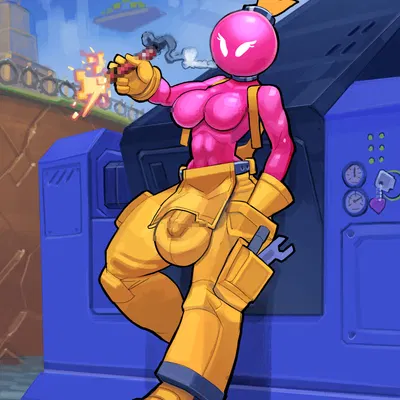 bombette (mario bros, nintendo) created by snao