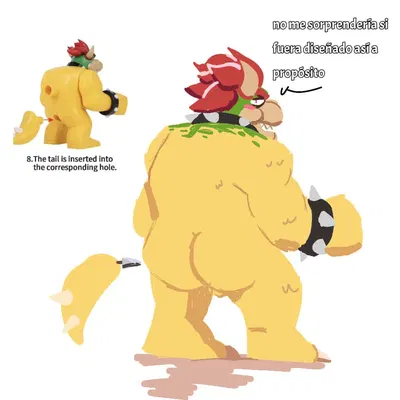 bowser (mario bros, nintendo) created by apolonoise