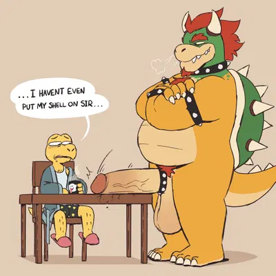 bowser (mario bros, nintendo) created by junkztown