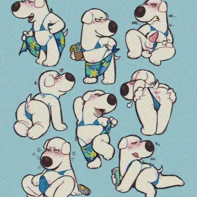 brian griffin (family guy) created by anonpupb