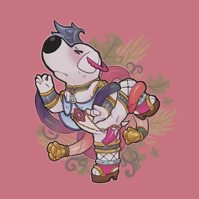 brian griffin (family guy, queen's blade) created by anonpupb
