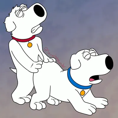 brian griffin, robot brian (family guy) created by srirachamander