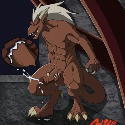 brooklyn (gargoyles) (disney, gargoyles) created by chemicalwolf920