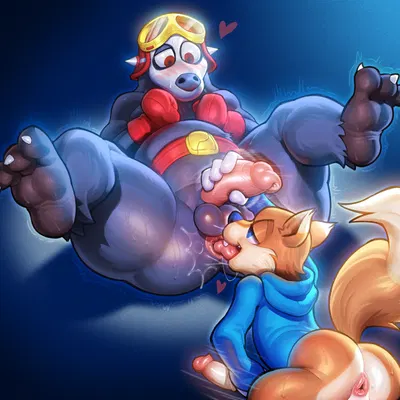 bumper the badger, conker (conker's bad fur day, diddy kong racing) created by gerrkk