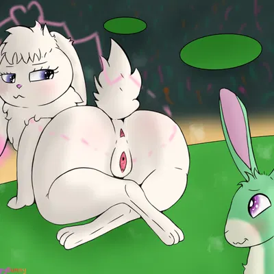 bungee (over the moon), jade (over the moon) (over the moon) created by trippybunny