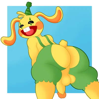 bunzo bunny (mob entertainment, poppy playtime) created by itsme hilo