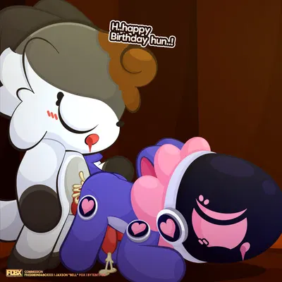 byte (skye), jaxson fox (jaxsonbellfox) created by freddieindaboxx