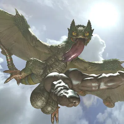 capcom, monster hunter created by aceydrgn