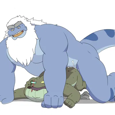 captain grime, king andrias leviathan (amphibia (series), disney) created by cywolf49