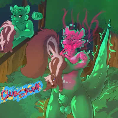 cass (clubskunk), fink (farfetchedfink) created by clubskunk