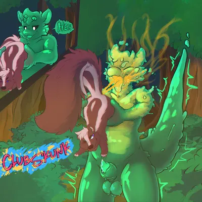 cass (clubskunk), fink (farfetchedfink) created by clubskunk