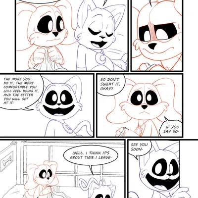 catnap (poppy playtime), dogday (poppy playtime) (mob entertainment, poppy playtime) created by theartbreaker1