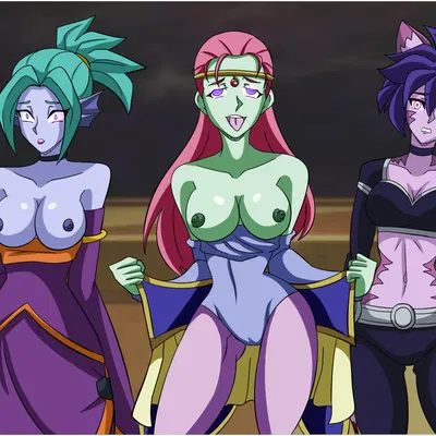 caway, dercori, hop (dragon ball) (dragon ball, dragon ball super) created by electrickronos