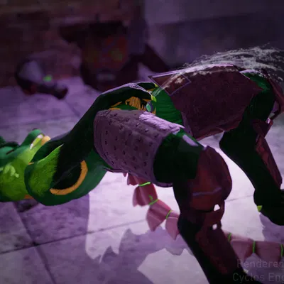 chaos canine (nimbkoll), lance barrowpaw, raider (fallout) (fallout, microsoft) created by lance the lich