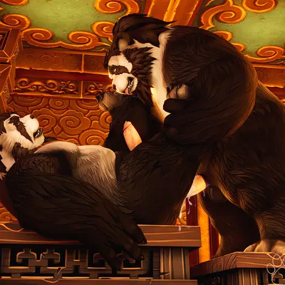 chen stormstout (blizzard entertainment, warcraft) created by lingredcloud, whitebrowned (artist)