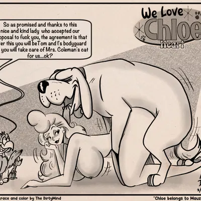 chloe (the dirty mind) created by the dirty mind