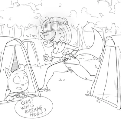 counting cougar (nickelodeon, t.u.f.f. puppy) created by dbaru