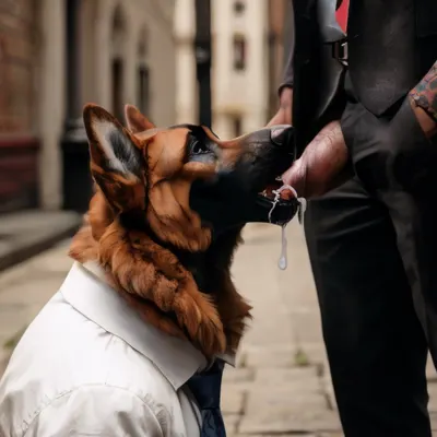 created by black dane