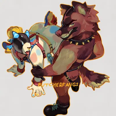 created by butcherfangs