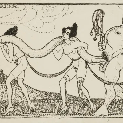 created by franz von bayros