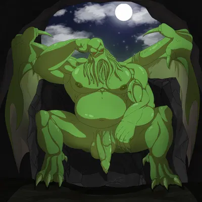 cthulhu, nameless (lustful desires) (cthulhu mythos, h. p. lovecraft) created by nel0
