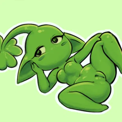 cunty clover pikmin, fan character (nintendo, pikmin) created by shy ayu